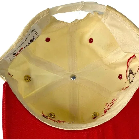 Vtg Snapback Hat w Pins 1996 Nascar Winston Cup Terry LaBonte Chase Kelloggs